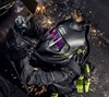 Optrel Panoramaxx Auto Darkening Welding Helmet Black Part #1010.000 in use